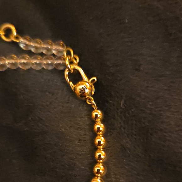 Jenny Bird Gold and Glass Beaded Choker - Picture 3 of 7